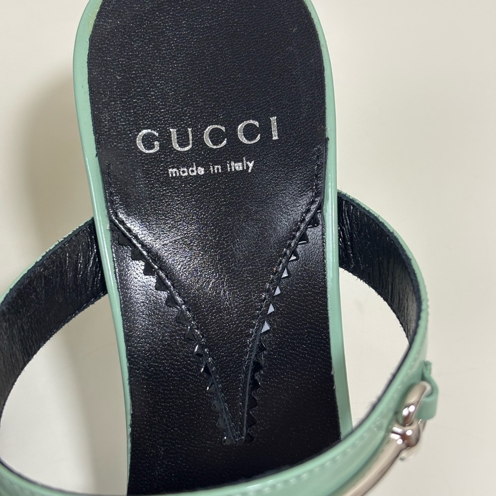 Gucci Horsebit Leather Sandals - Picture 4 of 8